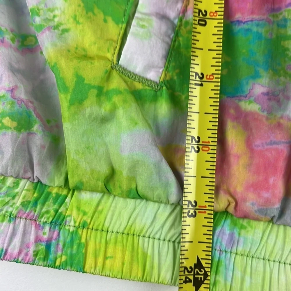 Nwt Urban Outfitters Multi Colour 2 way  Windbreaker Rain Jacket - Picture 8 of 11